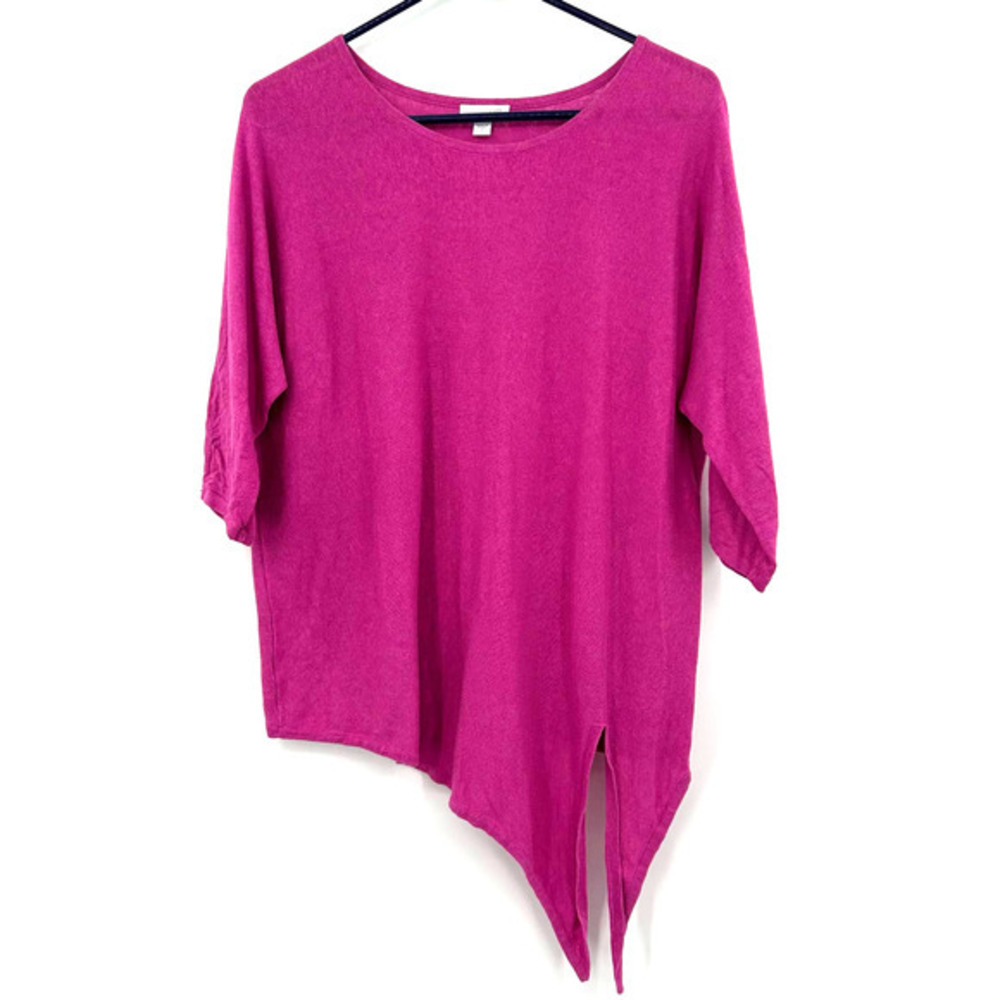 J Jill‎ size small linen blend pink shirt